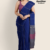 Deep Blue Handloom Cotton Saree FC1462