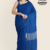 Royal Blue Handloom Cotton Saree FC1518