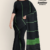 Black Handloom Cotton Saree FC1568