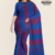 Cobalt Blue Magenta Handloom Cotton Saree FC1985