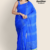 Royal Blue Handloom Cotton Saree FC1989