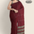 Deep Maroon Handloom Cotton Saree FC2092