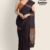 Dark Plum Handloom Cotton Saree FC2271