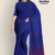 Royal Blue Handloom Cotton Saree FC2343