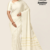 Ivory Handloom Silk Saree JS3494