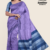 Lavender Handloom Silk Saree JS3525