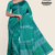 Teal Handloom Silk Saree JS3526