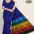 Royal Blue Handloom Silk Saree JS3543