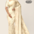 Ivory Handloom Silk Saree JS3559