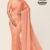 Peach Handloom Silk Saree JS3561