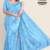 Light Blue Handloom Silk Saree JS3563