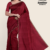Maroon Handloom Silk Saree JS3572