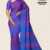 Ombre Purple Blue Handloom Silk Saree JS3576