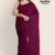 Deep Wine Handloom Cotton Saree DC3335