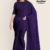 Deep Purple Handloom Cotton Saree DC3456
