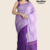Lavender  Handloom Cotton Saree DC3476