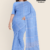 Pastel Blue Handloom Cotton Saree DC3479