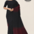 Black maroon Handloom Cotton saree DC3482