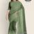 Green Handloom Cotton Saree DC3508