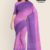 Pink & purple Handloom Cotton Saree DC3509