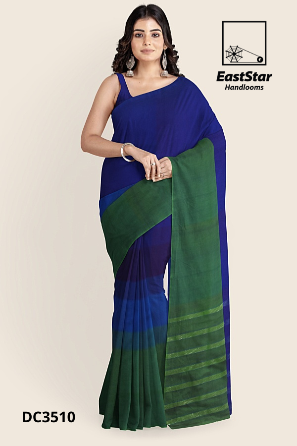 Multi Colour Handloom Cotton Saree DC3510 Multi Colour Handloom Cotton Saree DC3510