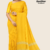 Mustard Yellow Handloom Cotton Saree DC3522