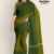 Green Handloom Cotton Saree DC3527