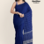 Deep Blue Handloom Cotton Saree DC3530