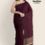 Maroon Handloom Cotton Saree DC3531