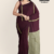 Maroon Handloom Cotton Saree FC1189