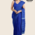 Royal Blue Handloom Cotton Saree FC1209