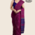 Magenta Handloom Cotton Saree FC1346
