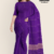 Deep Purple Handloom Cotton Saree FC1509