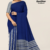 Royal Blue Grey Handloom Cotton Saree FC1965