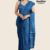 Deep blue Handloom Cotton Saree FC2140