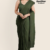 Olive Green Handloom Cotton Saree FC2418