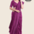 Deep Magenta Handloom Silk Saree JS2550