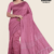 Mauve Pink Handloom Silk Saree JS3599