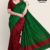 Green Maroon Handloom Silk Saree JS3634