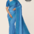 Blue Handloom Silk Saree JS3660