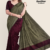 Maroon Dark Sand Colour Handloom Silk Saree JS3665
