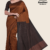 Copper Brown Handloom Silk Saree JS3676