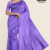 Purple Handloom Silk Saree JS3700