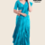 Teal Handloom Silk Saree JS3707