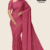 Deep Rose Handloom Silk Saree JS3708