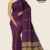Deep Magenta Handloom Silk Saree JS3710
