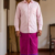 Pink Magenta Handloom Sapta Cotton Sarong CS2938