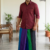 Colorful SAPTA Handloom Cotton Sarong CS3109