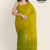 Deep Lemon Yellow Handloom Cotton Saree DC3547