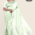 Mint green Handloom Silk Saree JS3620